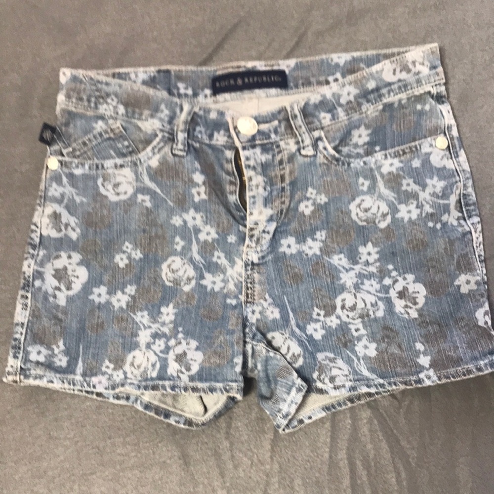 Rock & Republic Denim Shorts Sz 6